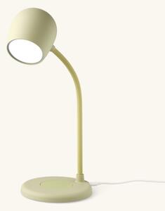 Desk lamp with speaker - ABS/metal/silicone. 12 x 12 x 32 cm. - Milky Green - Kreafunk