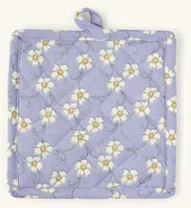 Potholder - Cotton/polyester. 19 x 19 cm. - Ice Blue - Søstrene Grene