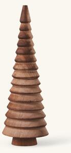 Decorative tree - Pinewood. 12.5 cm. - Dark Wood - Søstrene Grene