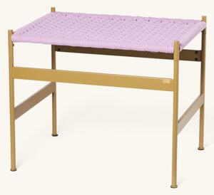 PERI Bench - Cotton/iron. 56 x 42 x H47 cm. - Lavender - Hübsch