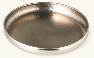 Decorative tray - Iron. Ø30 x 3.5 cm. - Silver - Søstrene Grene