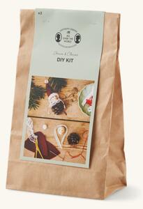 Christmas DIY kit - For 2 pcs. - Red - Søstrene Grene