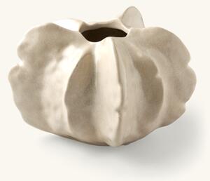 Vase - Ceramic. 22 x 22 x 15 cm. - Off White - Søstrene Grene