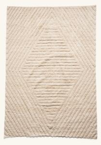 Rug - Cotton. 135 x 190 cm. - Off White - Søstrene Grene