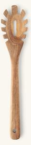 Pasta spoon - Acacia wood. 31 x 6.5 cm. - Dark Nature - Søstrene Grene