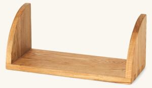 Wall shelf - Oak wood. 40 x 17 x 17 cm. - Medium Wood - Søstrene Grene