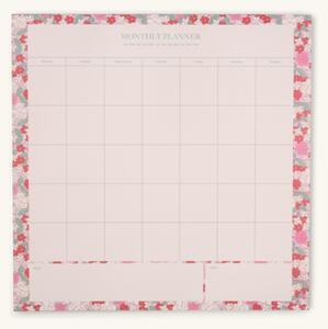 Monthly planner - Paper. 26.5 x 26.5 cm. - Rose - Søstrene Grene