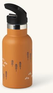 Insulated flask 350 ml - Stainless steel. 23 x 10 x 8 cm. - Curry - Fresk