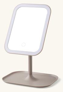 LED table mirror - 30 cm. - Silver Grey - Søstrene Grene