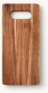 Cutting board - Acacia wood. 14.5 x 31.5 cm. - Dark Nature - Søstrene Grene