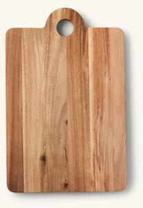 Chopping board - Acacia wood. 21 x 32 cm. - Nature - Søstrene Grene