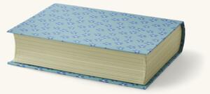 Book box - Cardboard. 21.7 x 16.5 x 5 cm. - Sea Blue - Søstrene Grene