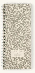 Planner 12 x 28 - Paper. 12 x 28 cm. 120 pages. - Moss Green - Søstrene Grene