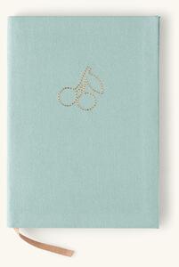 Notebook A5 - Paper/polyester. A5. - Sage Green - Søstrene Grene