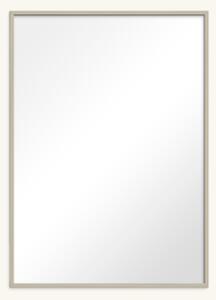 Mirror 52 x 72 - Wood/mirror. 52 x 72 cm. - Silver Grey - Poster and Frame