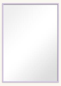 Mirror 52 x 72 - Wood/mirror. 52 x 72 cm. - Lilac - Poster and Frame