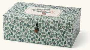 Box - Cardboard. 26 x 16 cm. - Dusty Green - Søstrene Grene