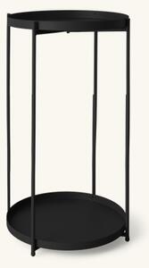 Plant stand - Iron. 27 x 46 cm. - Black - Søstrene Grene