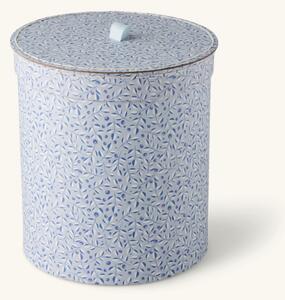 Round box - Cardboard. Ø22 x 24 cm. - Ice Blue - Søstrene Grene