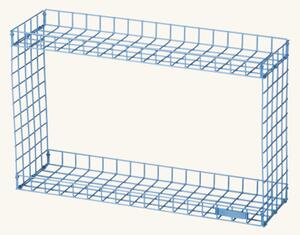 RACK - Metal. 44 x 13.5 x 28.5 cm. - Smokey Blue - Kalager Design