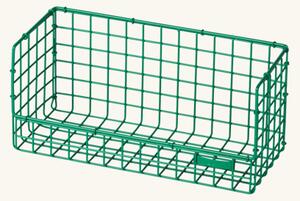 WIRE SHELF - Metal. 34 x 14 x 16 cm. - Green - Kalager Design