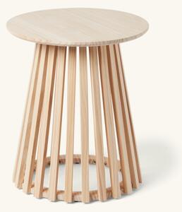 Side table - Pinewood. Ø40 x 45 cm. - Medium Wood - Søstrene Grene