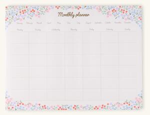 Monthly planner 34 x 26.5 - Paper. 34 x 26.5 cm. - Off White - Søstrene Grene