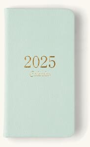 Calendar 2025 - Paper/cardboard. 15 x 8 cm. - Dusty Green - Søstrene Grene