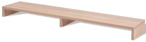 Monitor Stand Engineered Wood 110x23.5x9 cm Beige