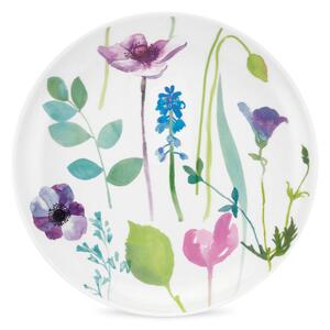 Portmeirion Set of 4 Water Garden Coupe Side Plates White