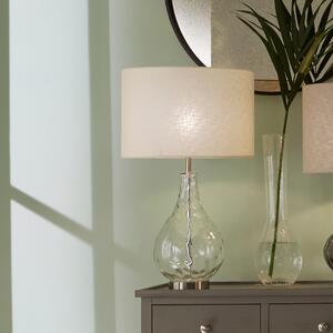 Charlotte Clear Glass Table Lamp Clear
