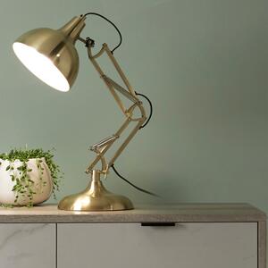 Alonzo Task Table Lamp Gold