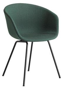 About a chair AAC27 Padded armchair - / Integral fabric & metal by Hay Green