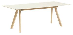 CPH 30 Extending table - / L 200 x 90 cm - Linoleum by Hay White