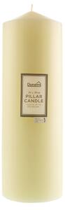 Cream Pillar Candle, 10cm x 30cm Cream