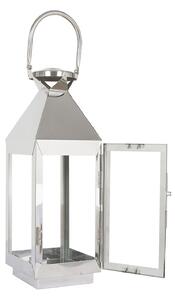 Palma Stainless Steel Lantern - 40cm