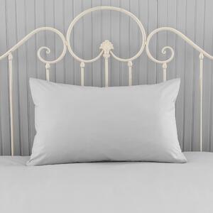 Holly Willoughby Plain 100% Cotton Standard Pillowcase Pair grey