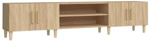 TV Cabinet Sonoma Oak 180x31.5x40 cm Engineered Wood
