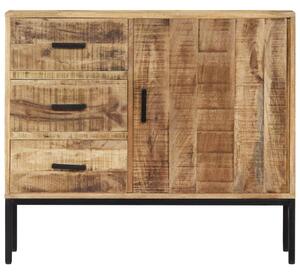 Sideboard 88x30x71 cm Solid Mango Wood