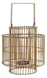 Candleholder DKD Home Decor Metal Bamboo (30 x 30 x 32 cm)