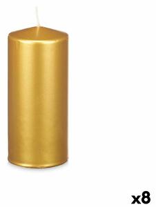 Candle Acorde 92546 Golden 9 x 20 x 9 cm (8 Units)