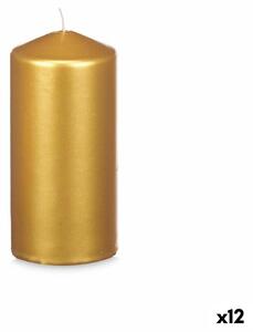 Candle Acorde 92538 Golden 7 x 15,5 x 7 cm (12 Units)