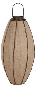 Candleholder Home ESPRIT Natural Jute Bamboo 40 x 40 x 80 cm