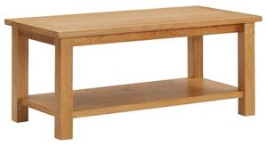 Coffee Table 90x45x40 cm Solid Oak Wood
