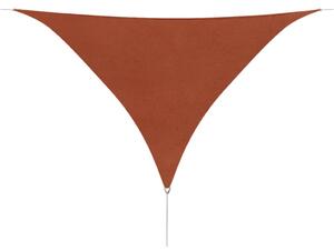 Sunshade Sail Oxford Fabric Triangular 3.6x3.6x3.6 m Terracotta
