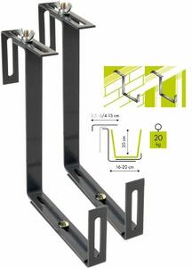 Jardiniere Support Garden ID Balcony Hook