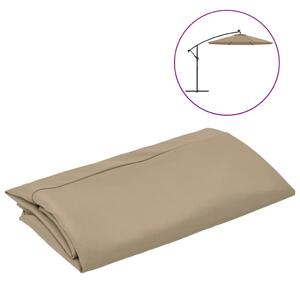 Replacement Fabric for Cantilever Umbrella Taupe 300 cm