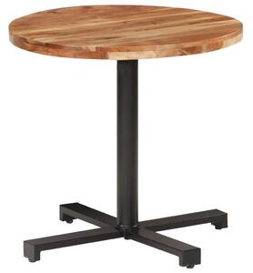 Bistro Table Round Ø80x75 cm Solid Acacia Wood