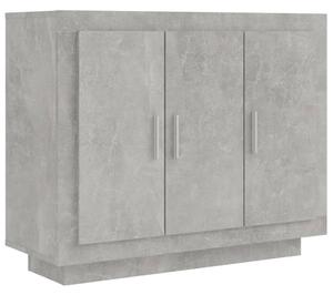 Sideboard Concrete Grey 92x35x75 cm Engineered Wood