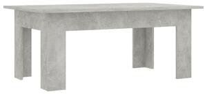 Coffee Table Concrete Grey 100x60x42 cm Engineered Wood